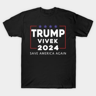 Save Trump Vote Vivek T-Shirt
